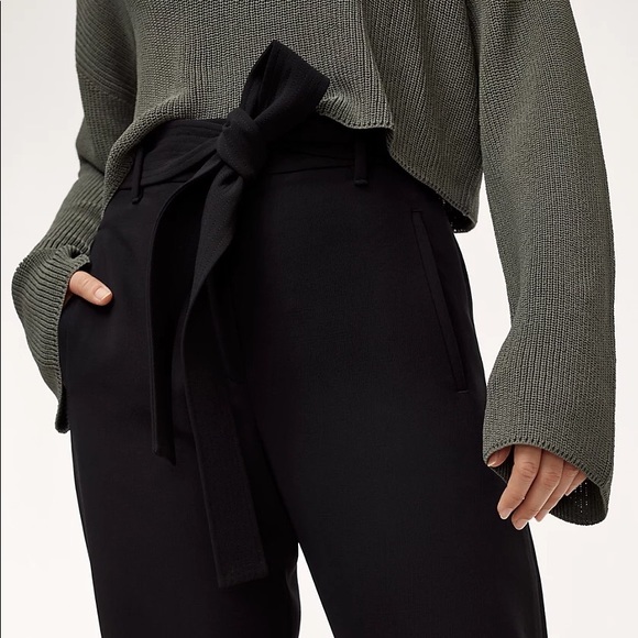 Aritzia Wilfred Tie-Front Pant - Picture 2 of 2